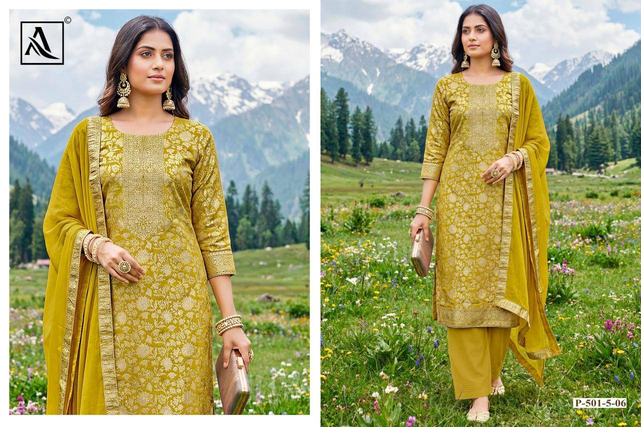Alok suit richi rich Dress materials for boutique